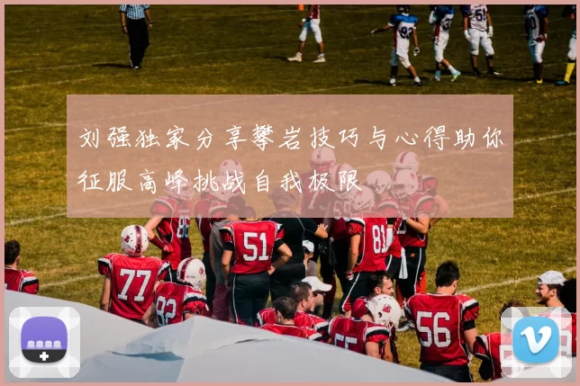 刘强独家分享攀岩技巧与心得助你征服高峰挑战自我极限