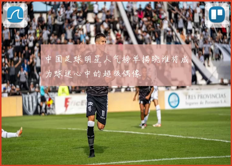 中国足球明星人气榜单揭晓谁将成为球迷心中的超级偶像