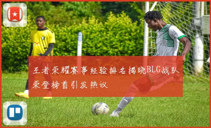 王者荣耀赛事经验排名揭晓BLG战队荣登榜首引发热议